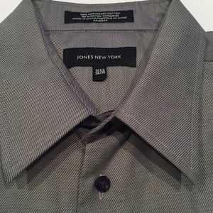 Jones New York Men's Button-Up Dress Shirt